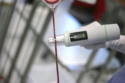 Blood transfusion equipment